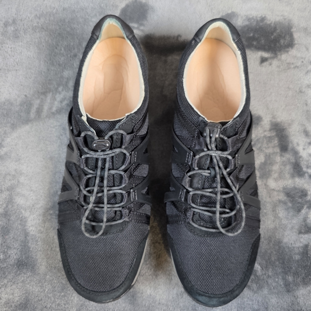 Dansko Henriette Shoes Women's 42 / 11.5 Black Suede Comfort Walking Sneaker - Picture 4 of 8